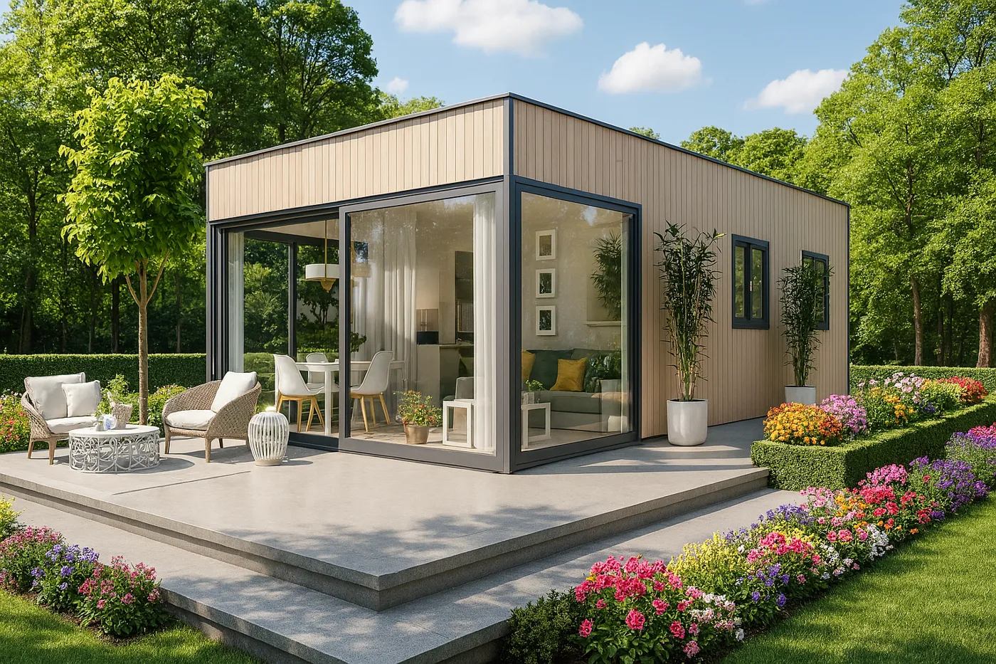 Casa prefabricada modelo Noa de 35 m²