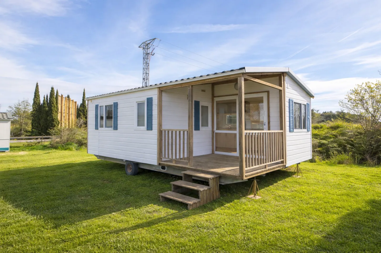 Casa prefabricada modelo Twin SE (módulo divisible) de 35 m²