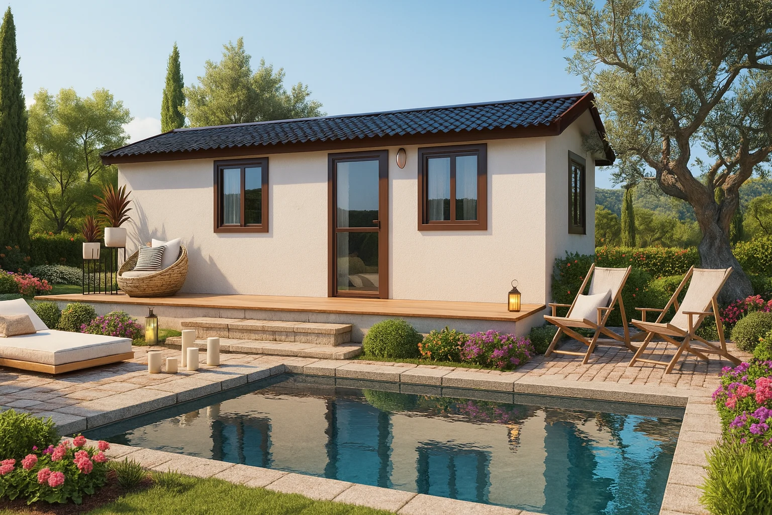 Casa prefabricada modelo Ámbar de 29 m²