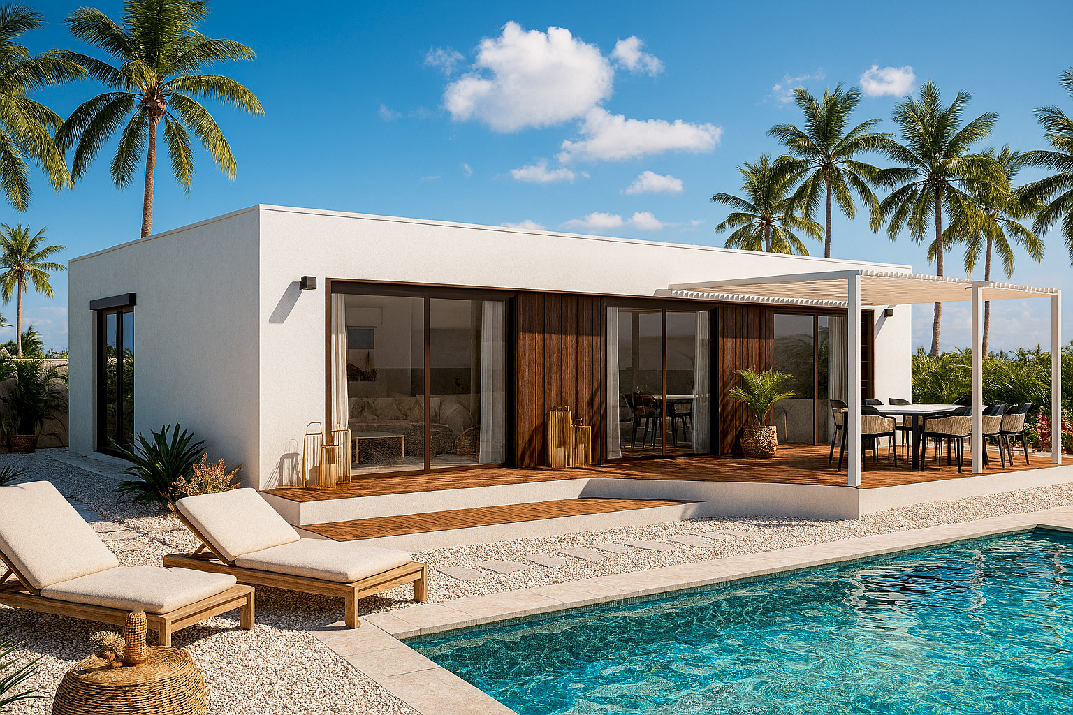 Casa prefabricada modelo Arizona de 85 m²