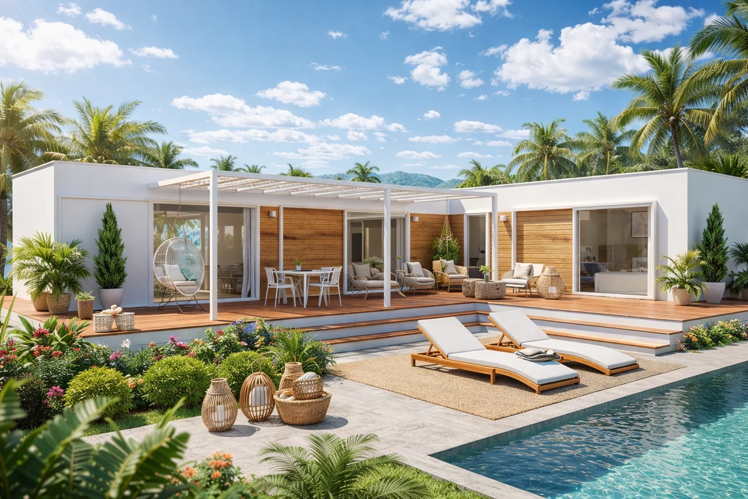 Casa prefabricada modelo Olimpo de 95 m²