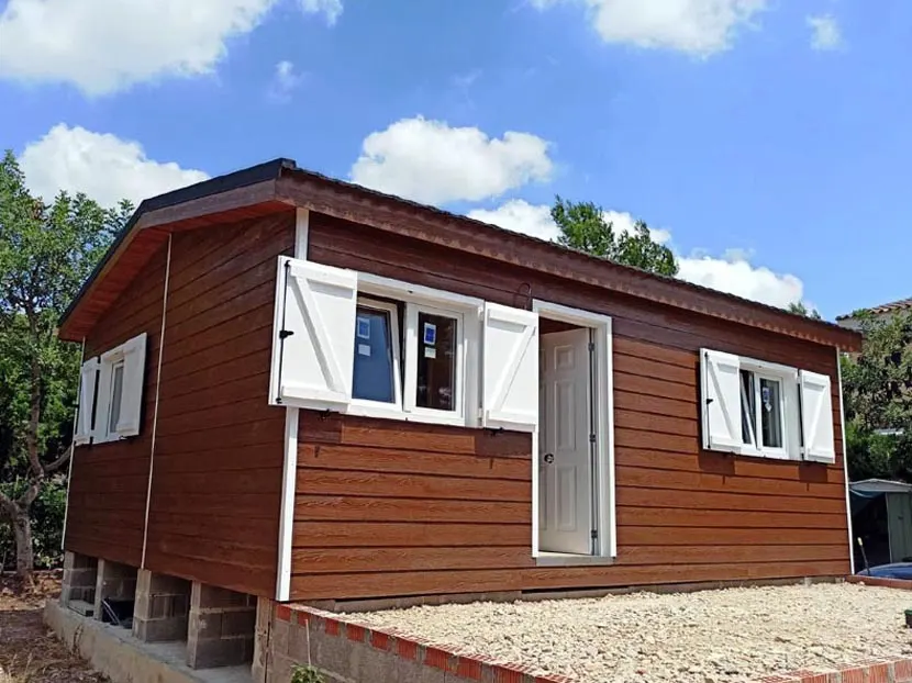 Casa prefabricada modelo Moncada de 43 m²