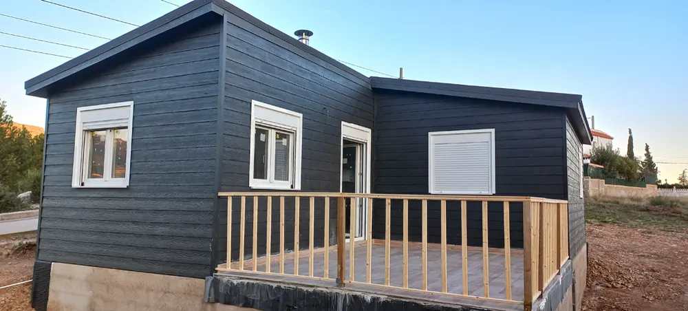 Casa prefabricada modelo Segovia de 60 m²