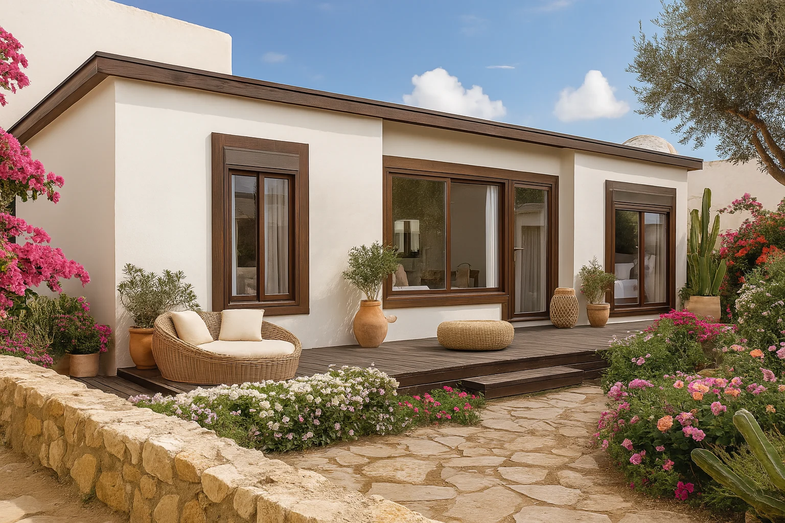 Casa prefabricada modelo Moraira de 47 m²