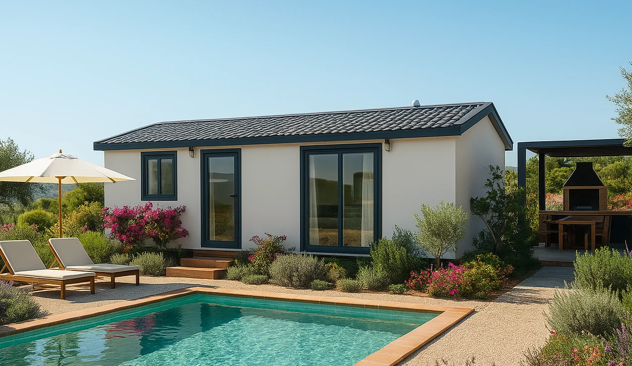 Casa prefabricada modelo Oasis de 36 m²