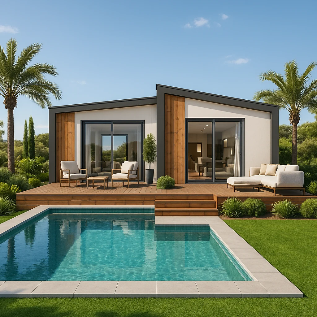Casa prefabricada modelo Viena de 92 m²