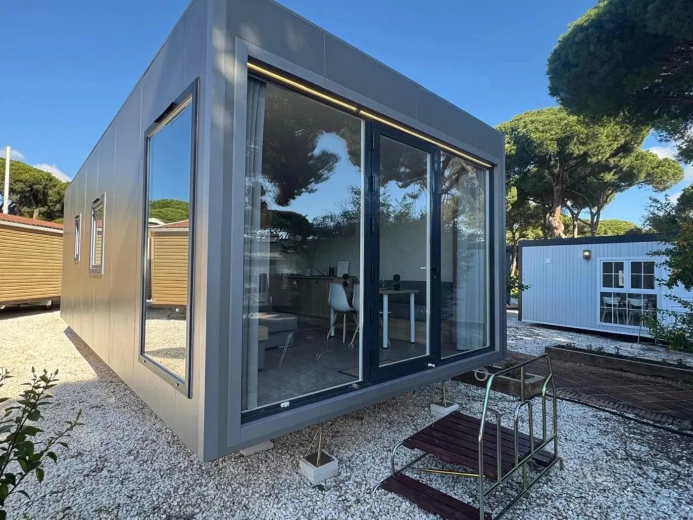 Casa prefabricada modelo Miami Beach 2ch de 34.5 m²