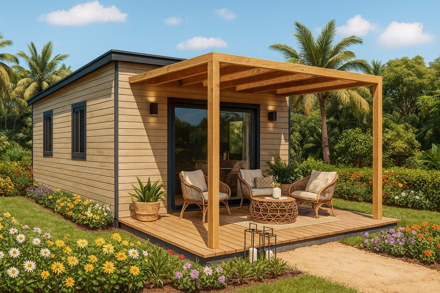 Casa prefabricada modelo Duna de 27 m²