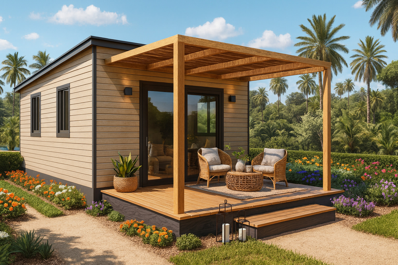 Casa prefabricada modelo Duna Pro de 27 m²