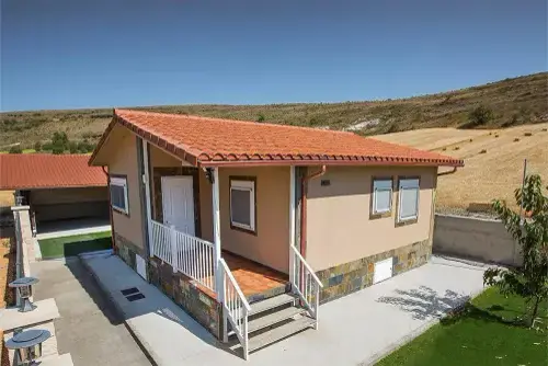 Casa prefabricada modelo Sierra de la Demanda de 67 m²