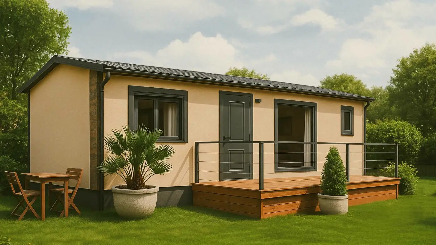 Casa prefabricada modelo Oasys 1100 de 45 m²