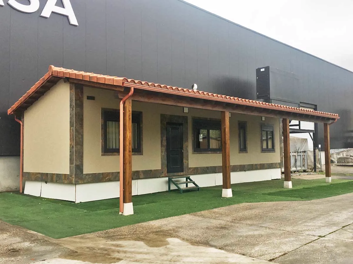 Casa prefabricada modelo Peña Amaya de 56 m²