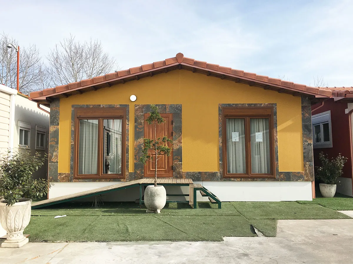 Casa prefabricada modelo Sierra de la Demanda de 67 m²