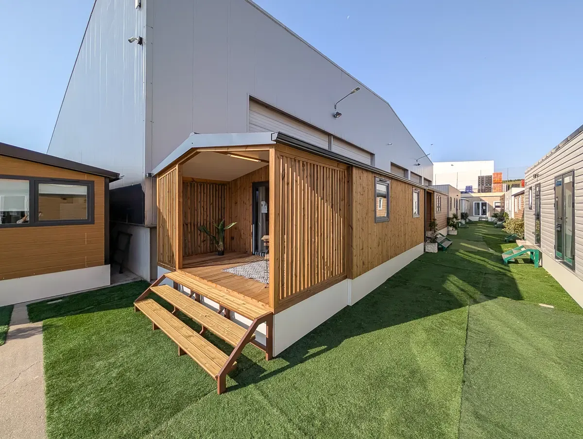 Casa prefabricada modelo Bora Bora Sunset 863 de 36 m²