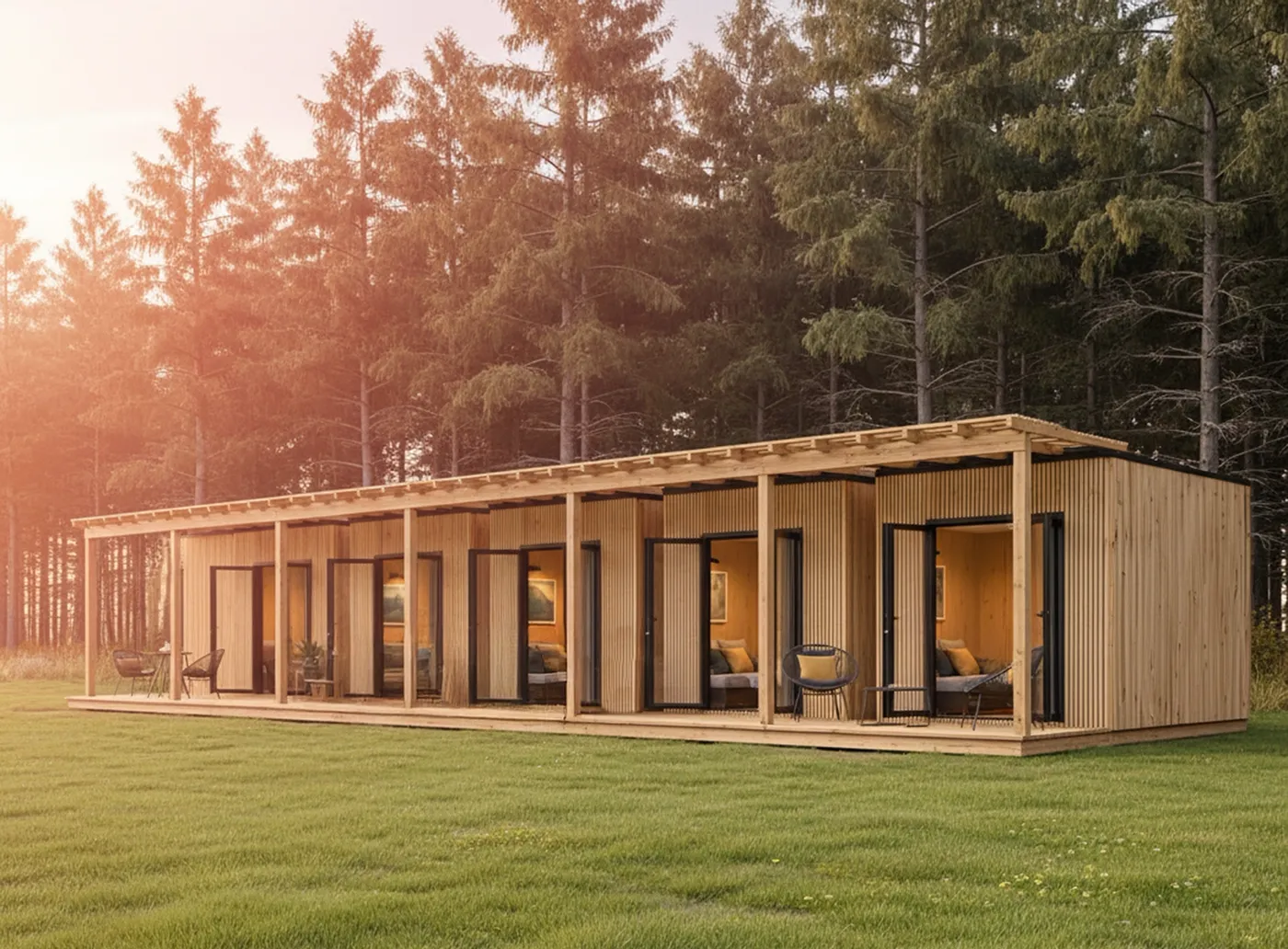Casa prefabricada modelo Alojamiento Suit de 10 m²