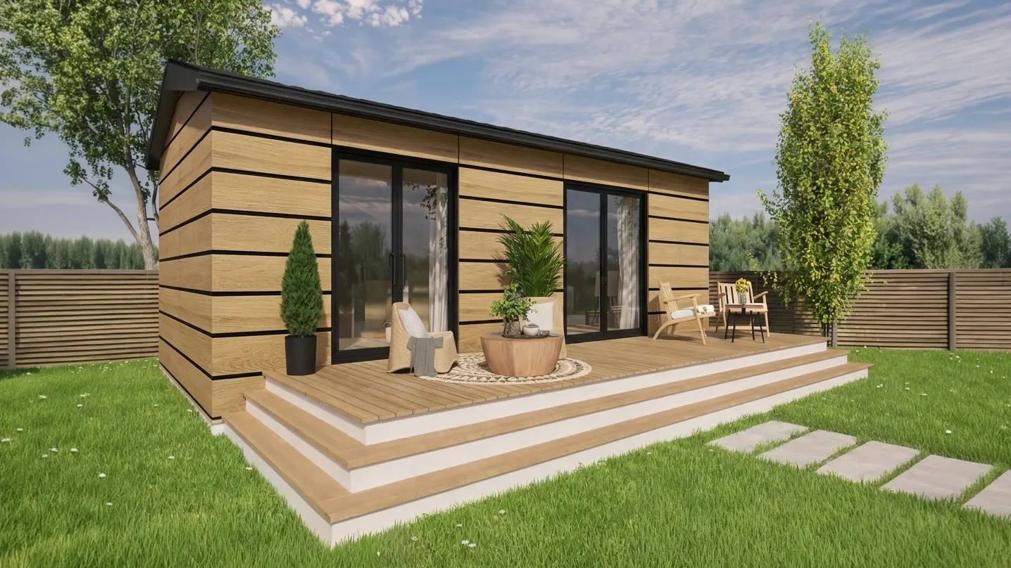 Casa prefabricada modelo Fidji Suite 804 de 24.44 m²