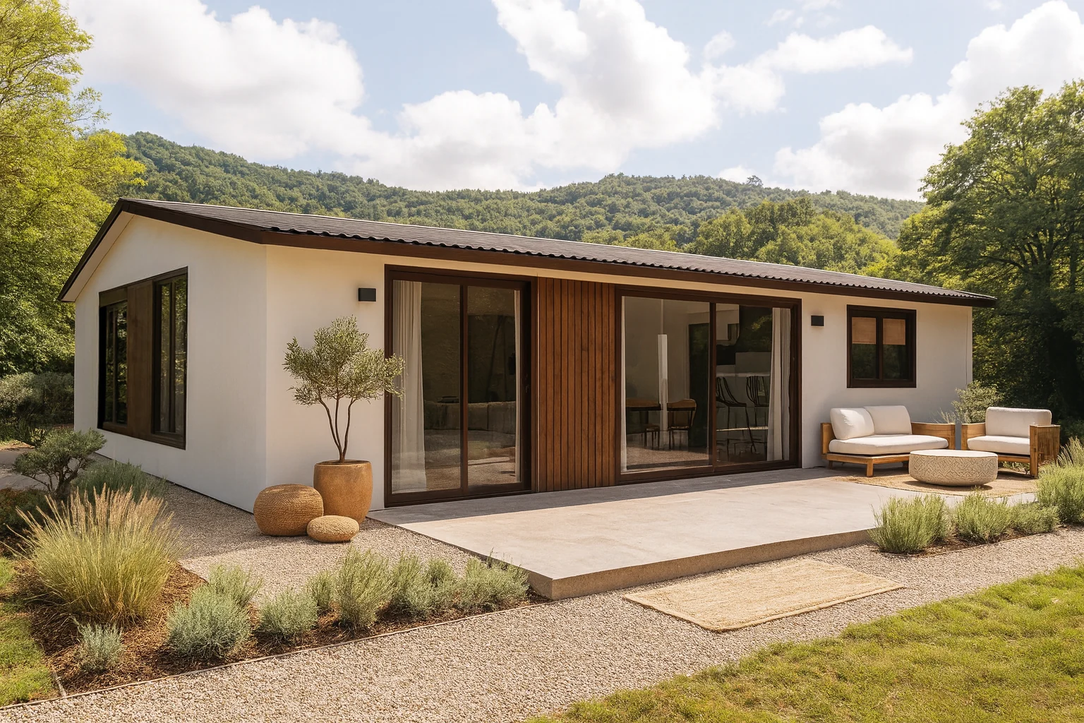 Casa prefabricada modelo Indiana de 85 m²