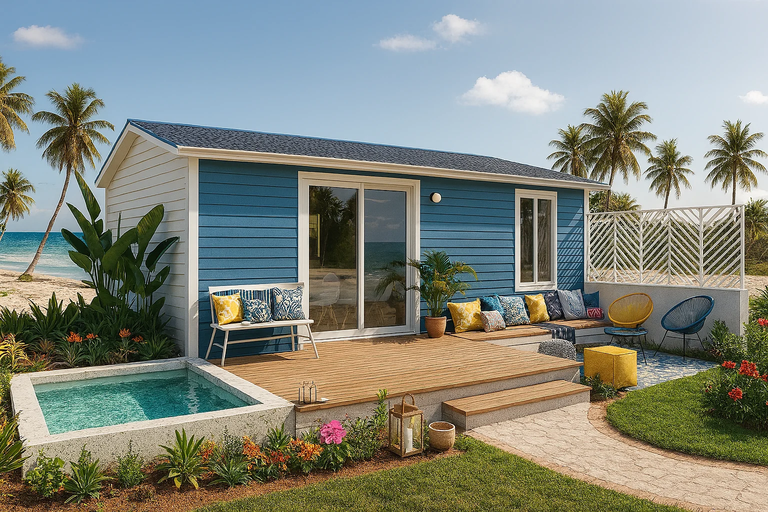 Casa prefabricada modelo Lucky de 34 m²
