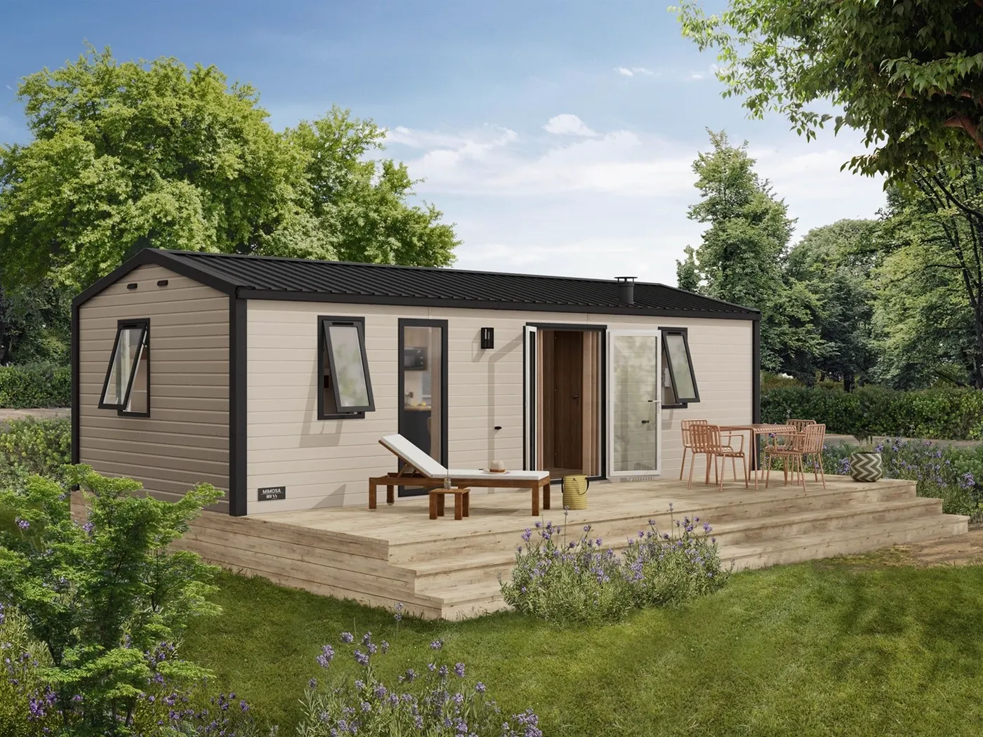 Casa prefabricada modelo Mimosa de 32 m²