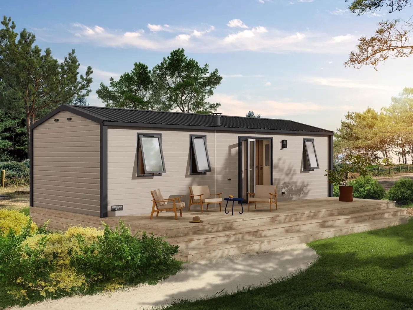 Casa prefabricada modelo Magnolia de 32 m²