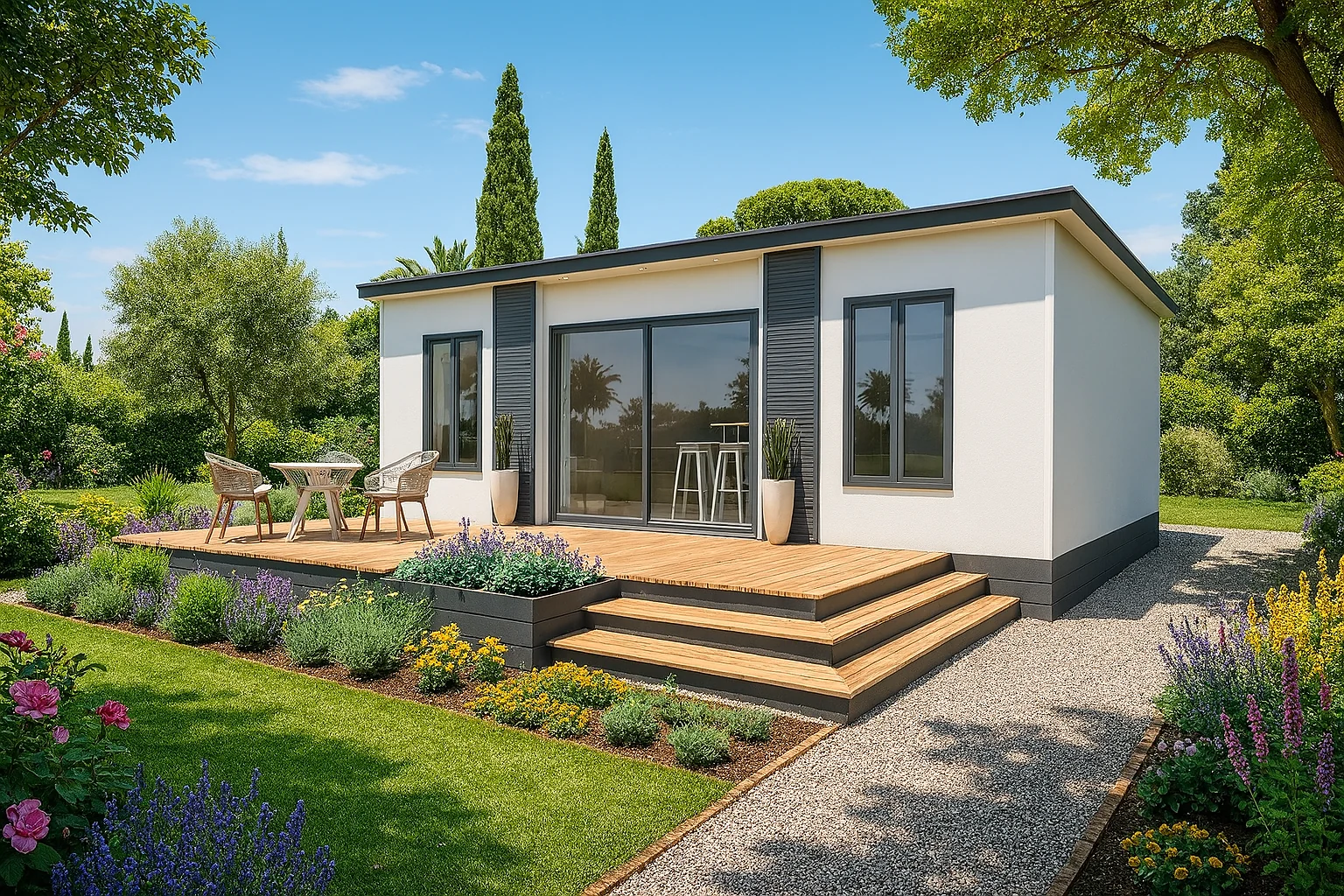 Casa prefabricada modelo Nirvana de 40 m²