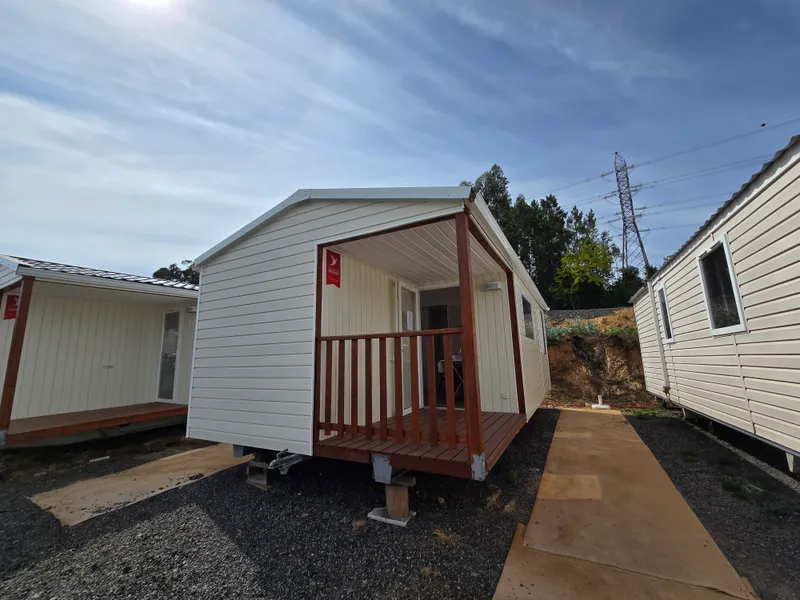 Casa prefabricada modelo Trigano T2 de 28 m²