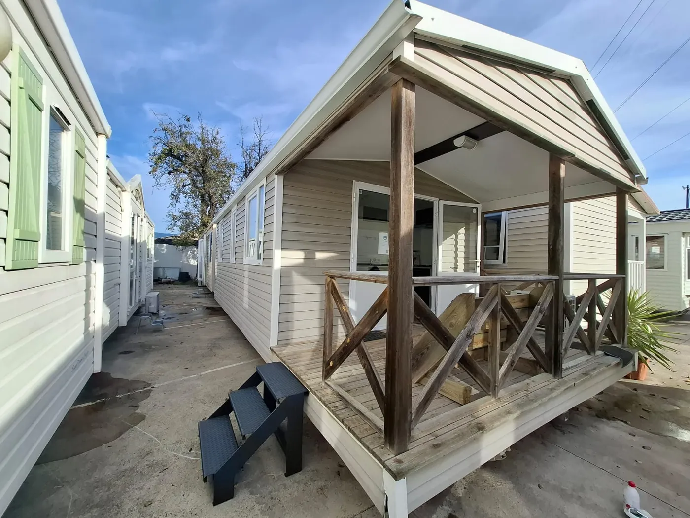 Casa prefabricada modelo California Refaccionada de 32 m²