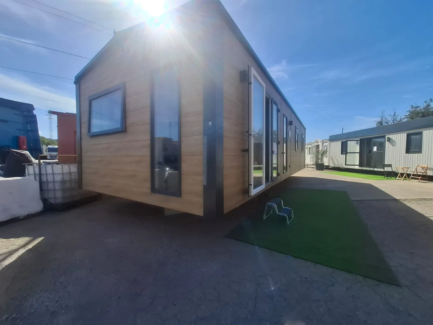 Casa prefabricada modelo Elya 40.2 pano de 42 m²