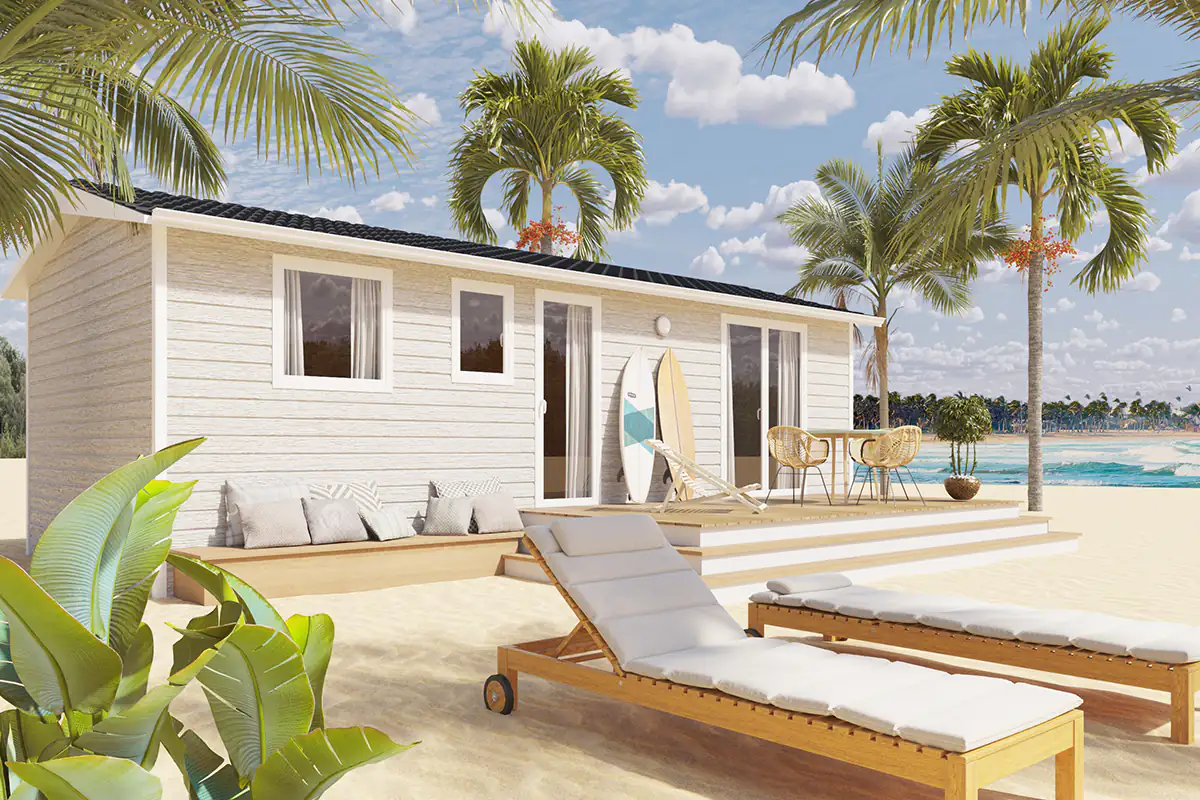 Casa prefabricada modelo Santorini 863 de 34.52 m²