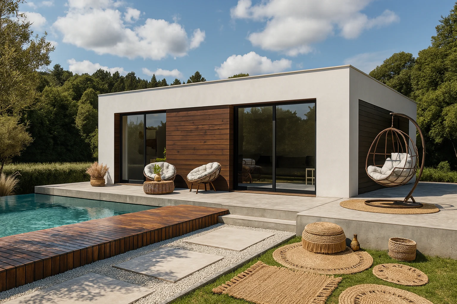 Casa prefabricada modelo Satori de 68 m²