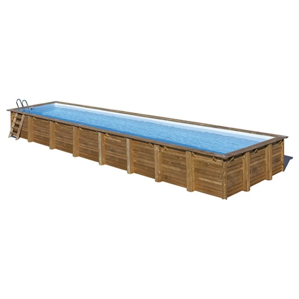 Piscina de madera Cardamon rectangular 12,18 x 4,27 x 1,46m
