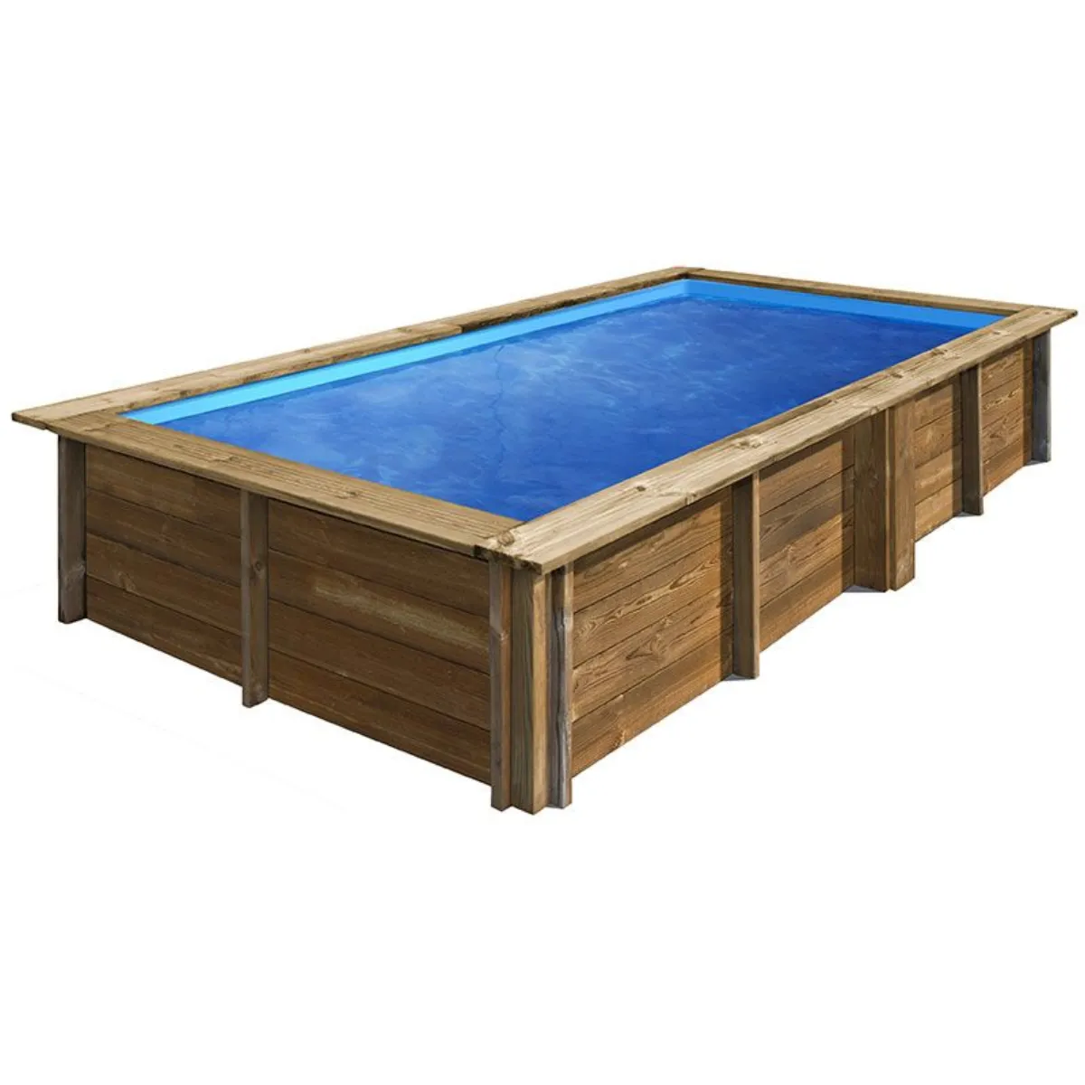 Piscina de madera Lemon de 3,75 x 2,00 x 0,68m
