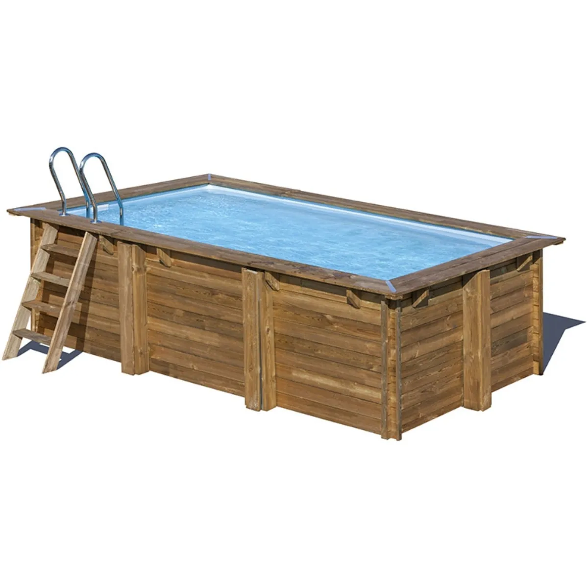 Piscina de madera Marbella 2 4,20m x 2,70m x 1,17m