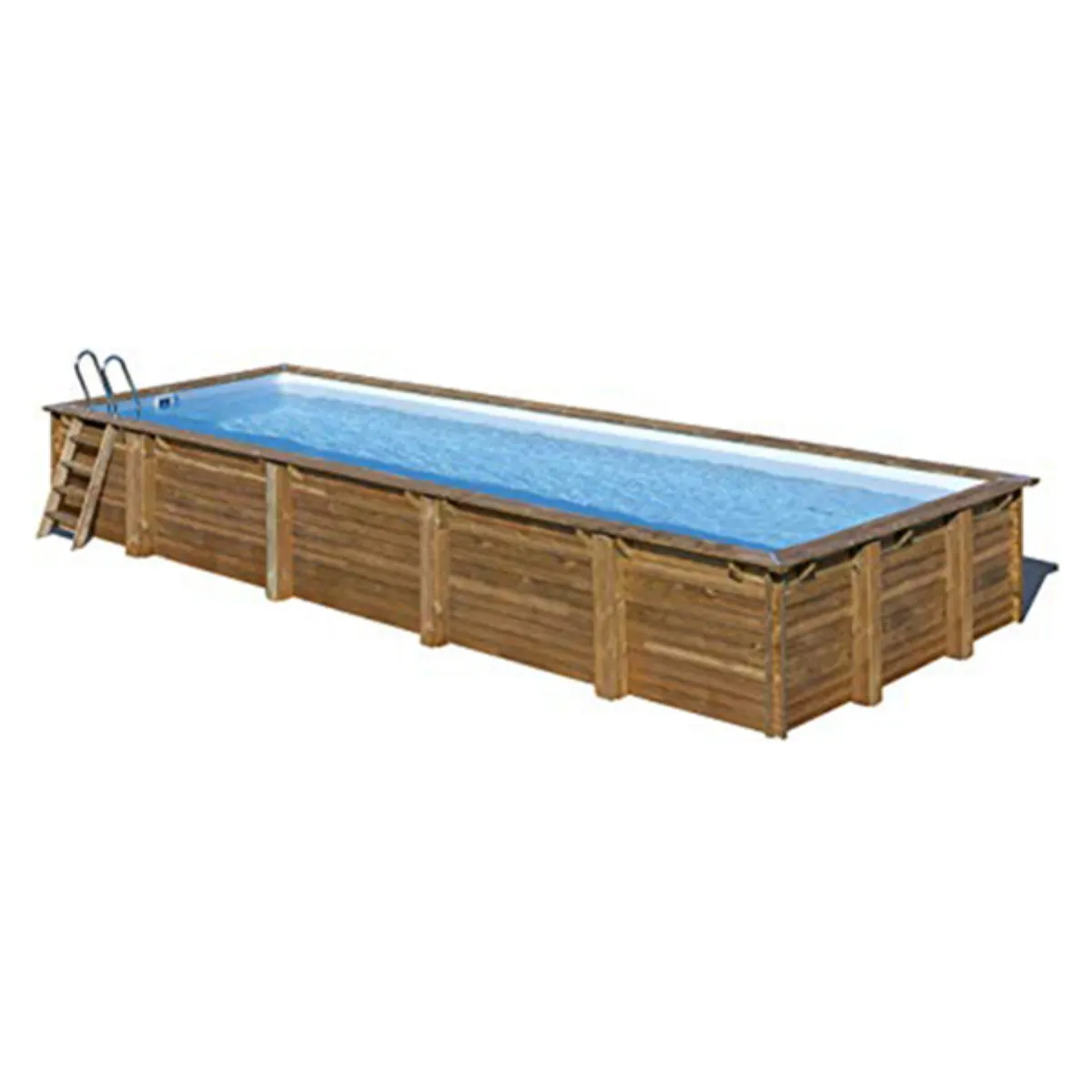 Piscina de madera Mint rectangular 10,18 x 4,27 x 1,46m