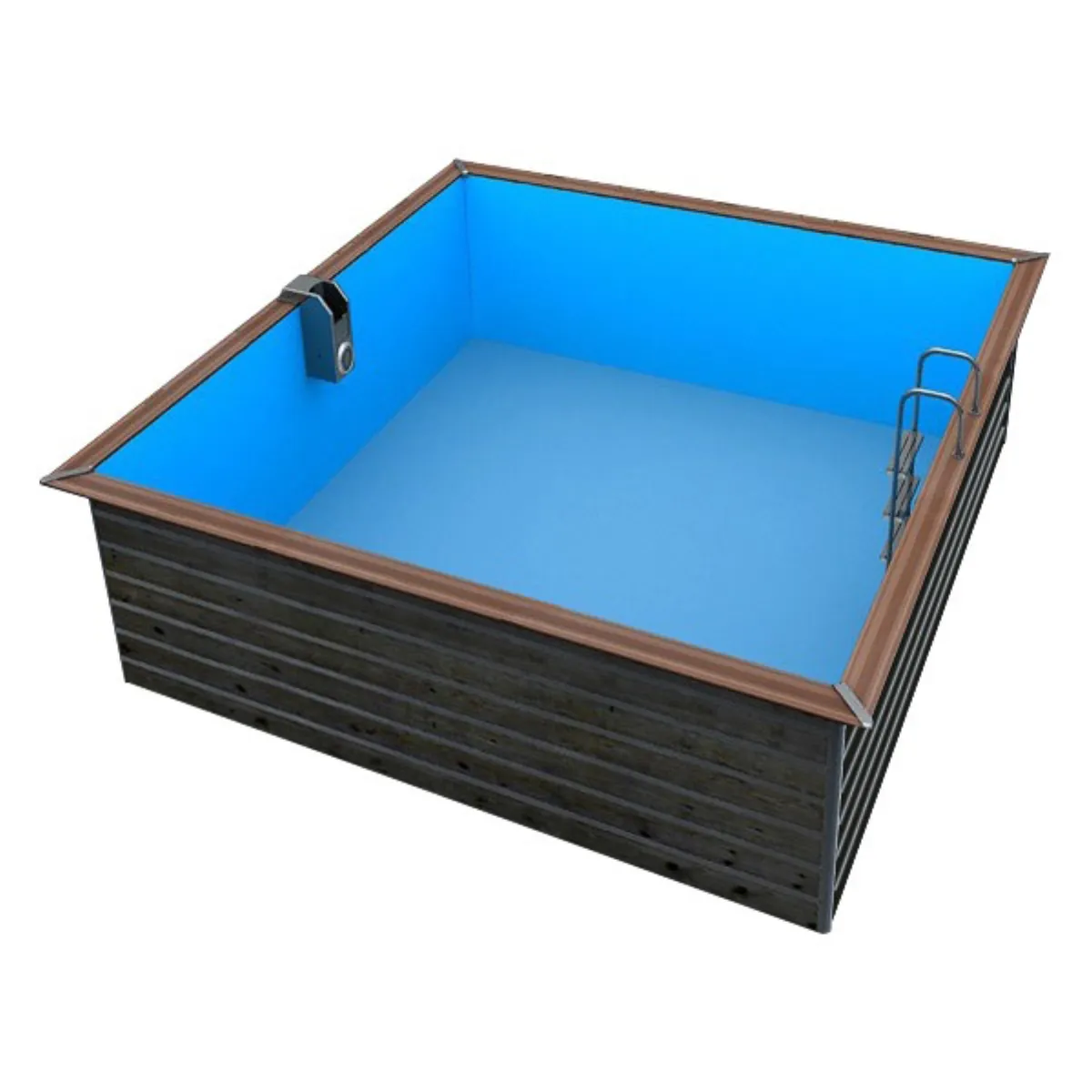 Piscina de madera Solta 5,20 x 5,20 x 1,47m