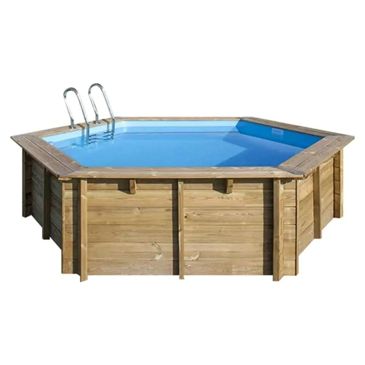 Piscina de madera Vanille 2 - 4,00m x 1,19m