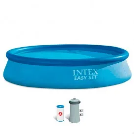 Piscina Easy Set 396x84 con depuradora 28142NP