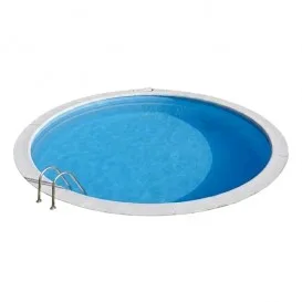 Piscina enterrada Madagascar circular en kit