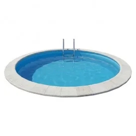 Piscina enterrada Sumatra circular en kit