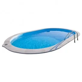 Piscina enterrada Sumatra ovalada en kit