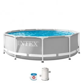 Piscina Prism Frame 305x76 con depuradora 26702NP