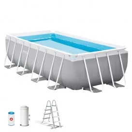 Piscina Prism Frame 400x200x100 dep. cartucho 26788NP