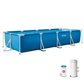 Piscina Small Frame 450x220x84 con depuradora 28274NP