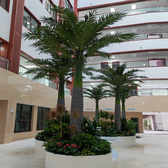 Palmera datilera artificial de gran formato
